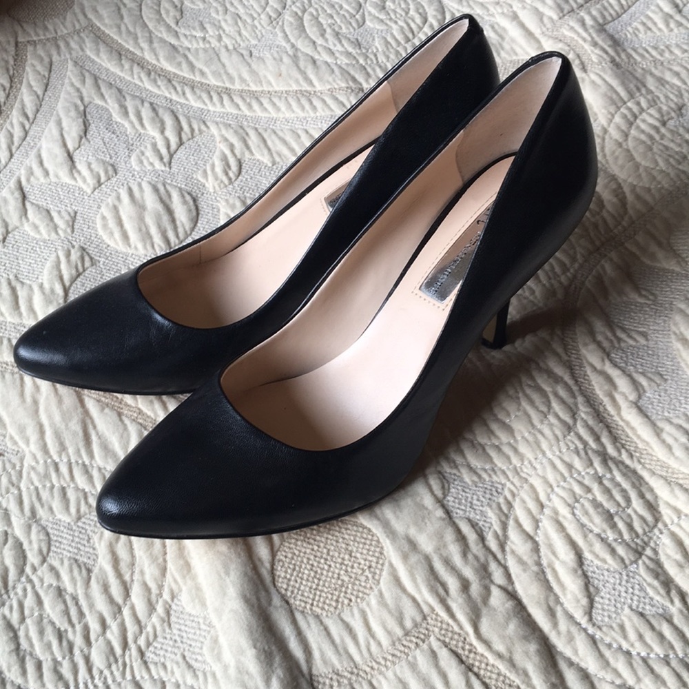 INC Black Heels